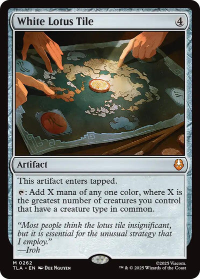 White Lotus Tile - 262 - (Avatar: The Last Airbender)