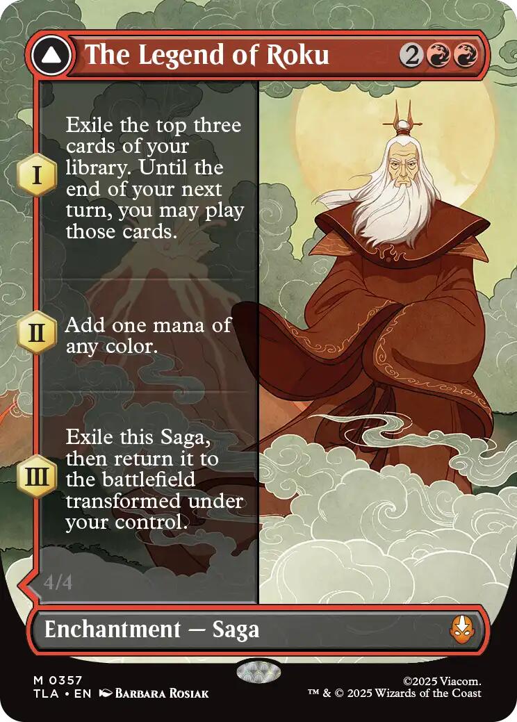 The Legend of Roku (Borderless) [TLA - 357]