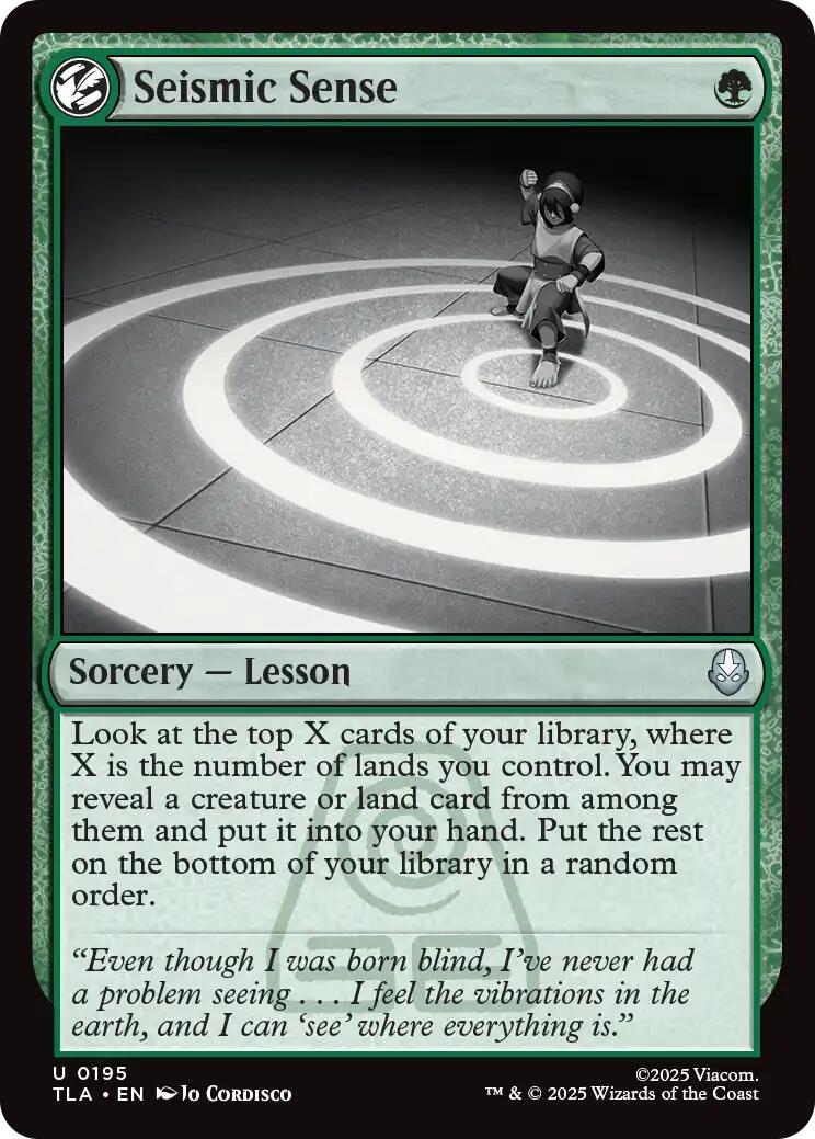 Seismic Sense - 195 - (Avatar: The Last Airbender)