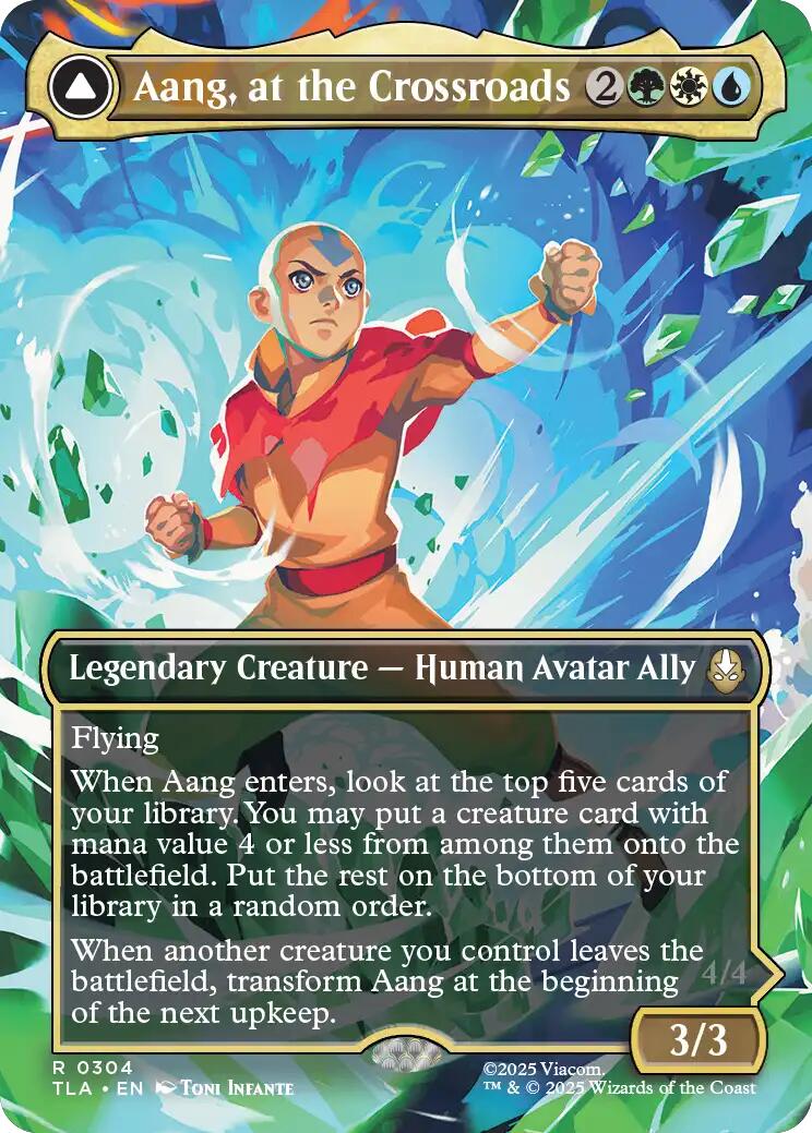 Aang, at the Crossroads (Borderless) [TLA - 304]