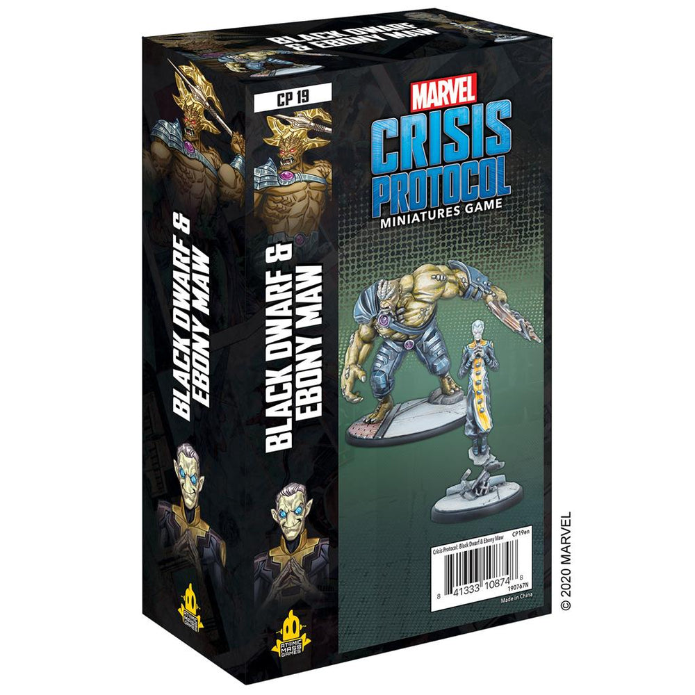 Marvel Crisis Protocol : Black Dwarf and Ebony Maw