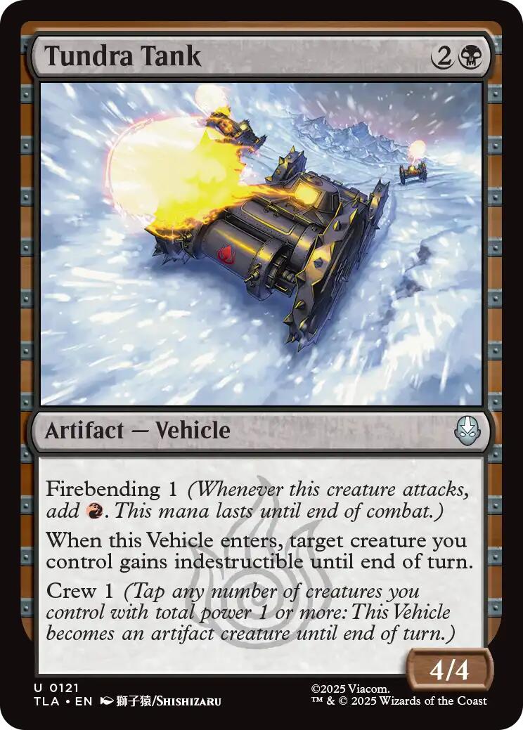 Tundra Tank - 121 - (Avatar: The Last Airbender)