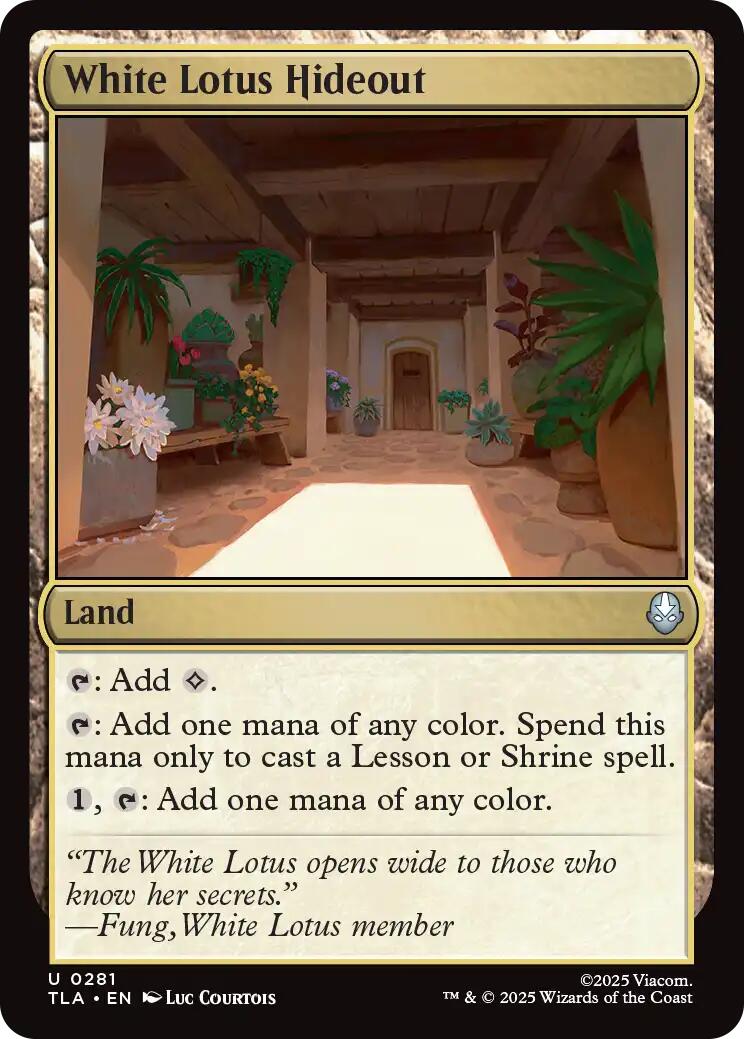 White Lotus Hideout - 281 - (Avatar: The Last Airbender)