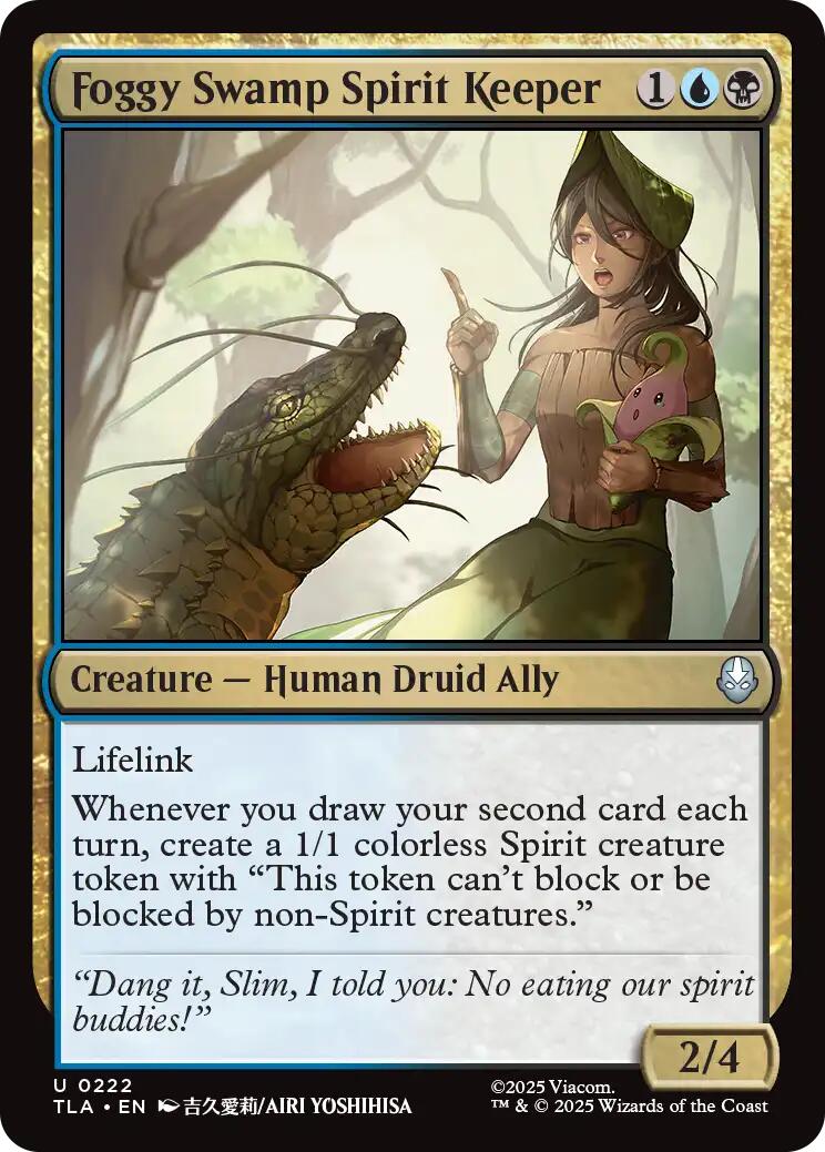 Foggy Swamp Spirit Keeper - 222 - (Avatar: The Last Airbender)