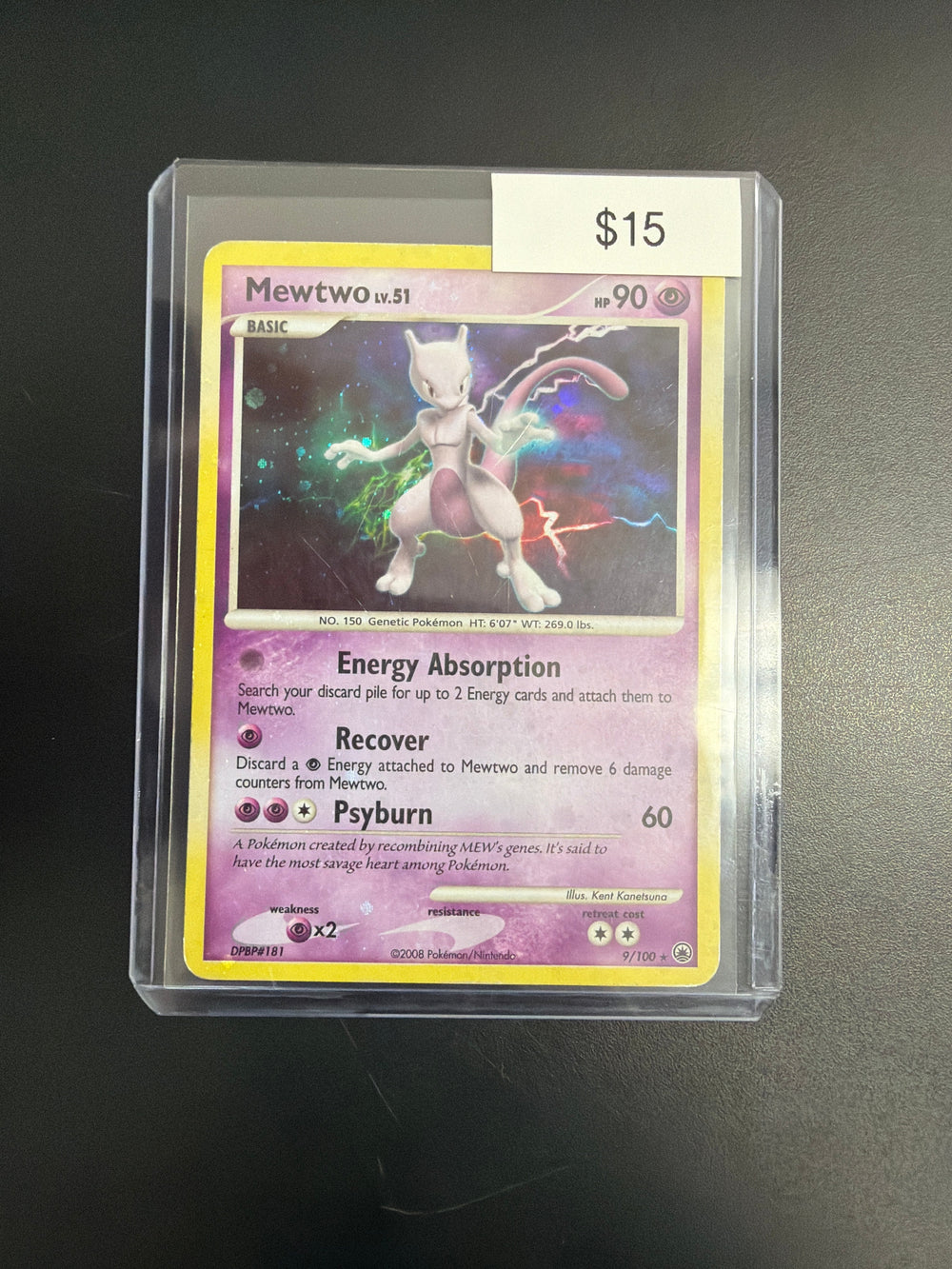 Pokemon Mewtwo LV. 51 Holo #9/100