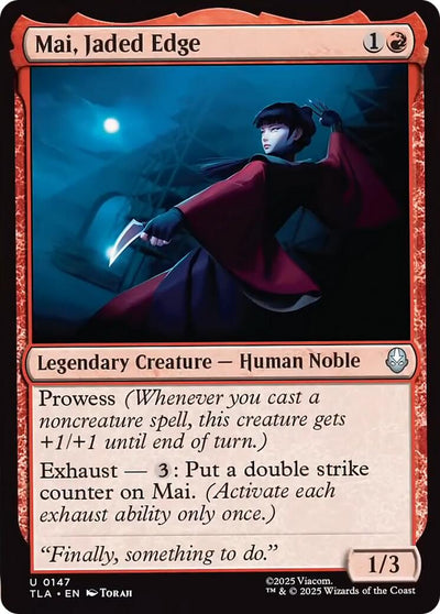 Mai, Jaded Edge - 147 - (Avatar: The Last Airbender)