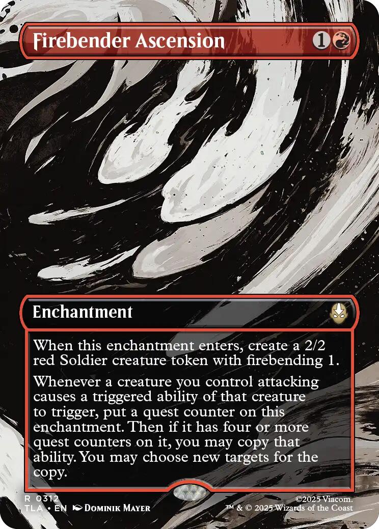 Firebender Ascension (Borderless) [TLA - 312]