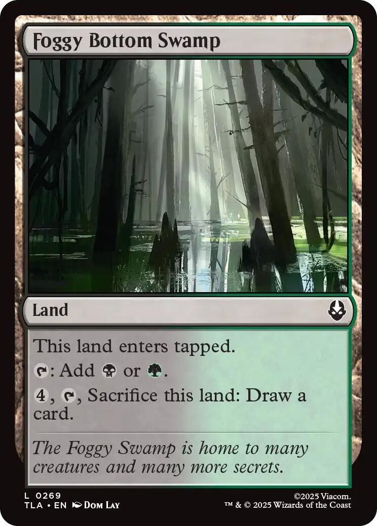 Foggy Bottom Swamp - 269 - (Avatar: The Last Airbender)