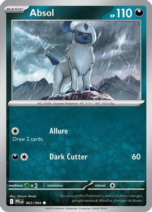 Absol 63 Me02 Phantasmal Flames
