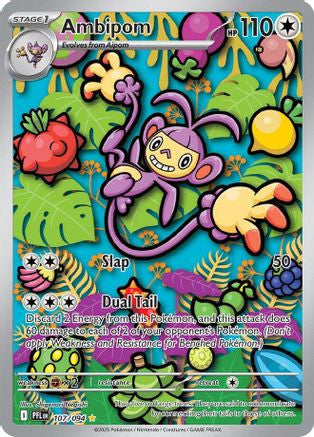 Ambipom 107 094 107 Me02 Phantasmal Flames Holofoil