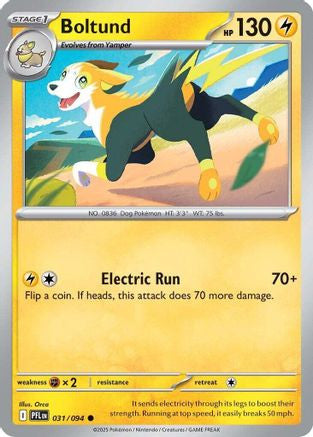 Boltund 31 Me02 Phantasmal Flames Reverse Holofoil