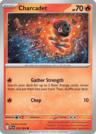 Charcadet 19 Me02 Phantasmal Flames Reverse Holofoil