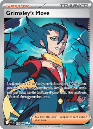 Grimsley's Move 120 094 120 Me02 Phantasmal Flames Holofoil