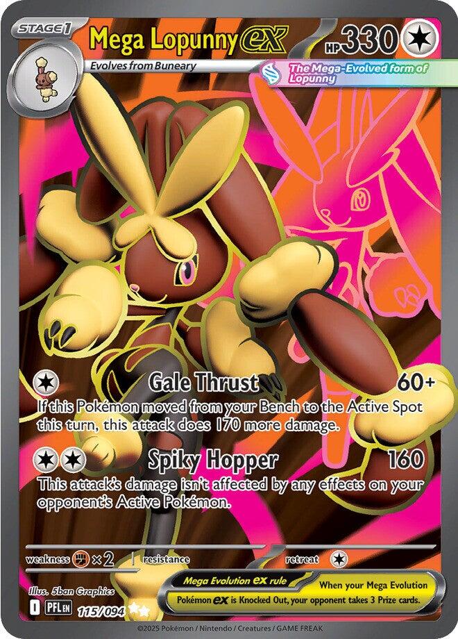 Mega Lopunny ex - 115/094 - 115/094 - (ME02: Phantasmal Flames)