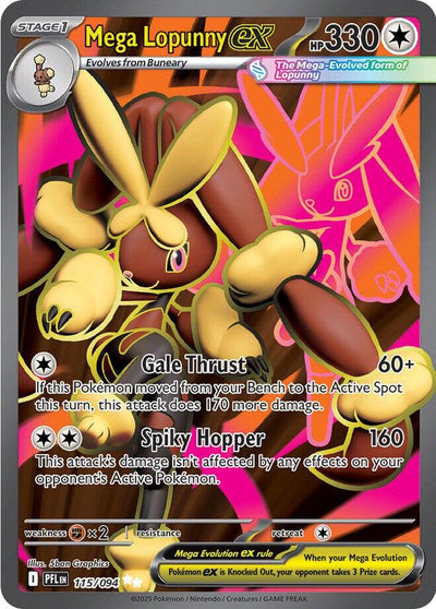 Mega Lopunny ex - 115/094 - 115/094 - (ME02: Phantasmal Flames)