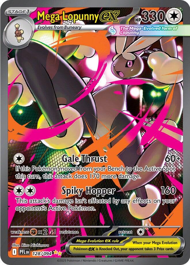 Mega Lopunny ex - 128/094 - (ME02: Phantasmal Flames)