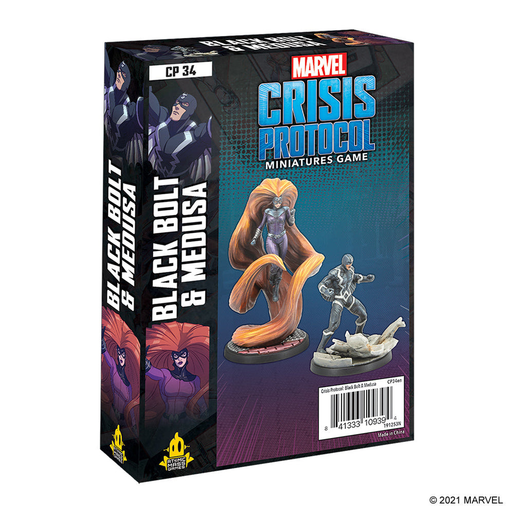 Marvel Crisis Protocol : Black Bolt and Medusa