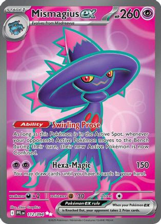 Mismagius Ex 112 094 112 Me02 Phantasmal Flames Holofoil