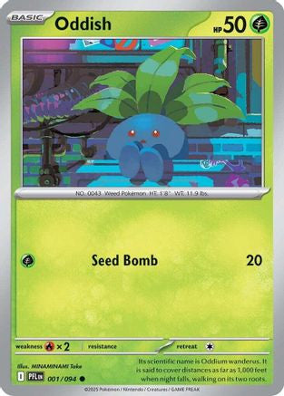 Oddish 1 Me02 Phantasmal Flames