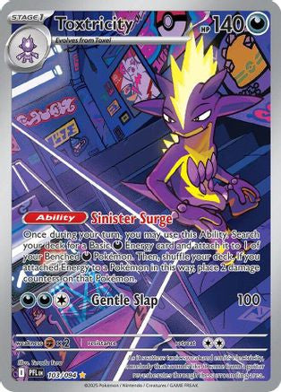 Toxtricity 103 094 103 Me02 Phantasmal Flames Holofoil