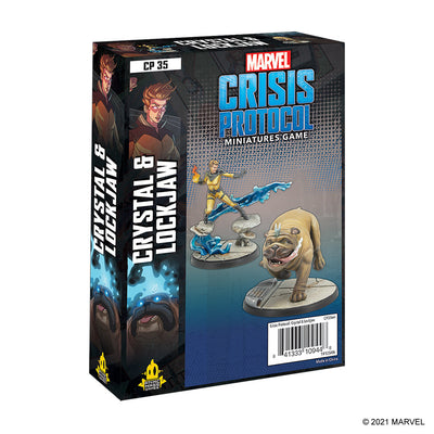 Marvel Crisis Protocol : Crystal and Lockjaw