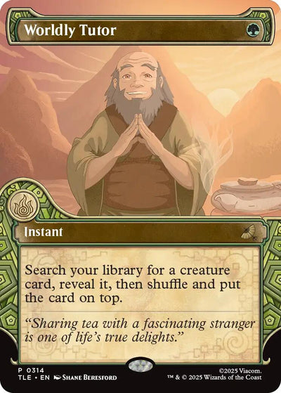 Worldly Tutor (Showcase) - 314 - (Avatar: The Last Airbender: Eternal-Legal)
