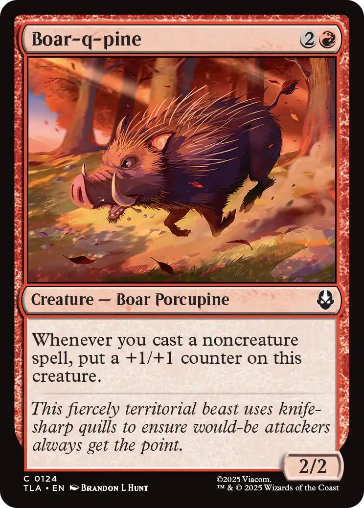 Boar-q-pine - 124 - (Avatar: The Last Airbender)