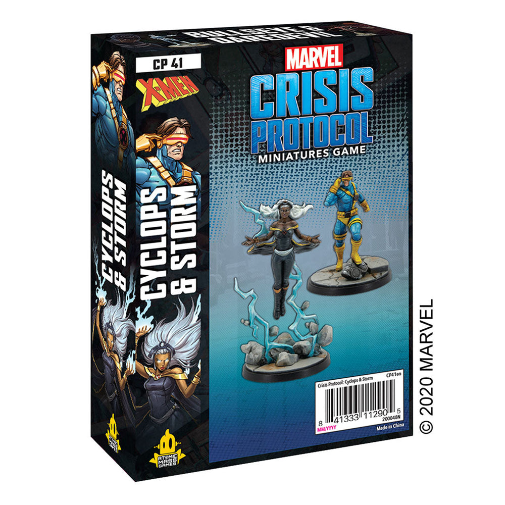 Marvel Crisis Protocol : Cyclops and Storm
