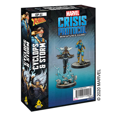 Marvel Crisis Protocol : Cyclops and Storm