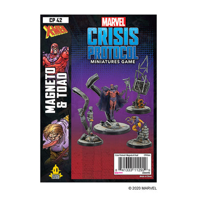 Marvel Crisis Protocol : Magneto and Toad