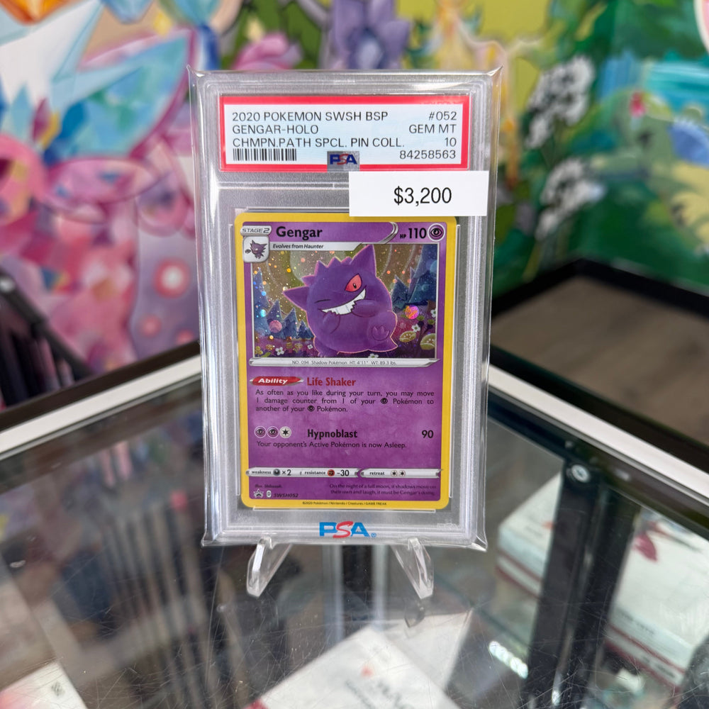 Pokemon Champions Path Pin Collection Gengar #052 PSA 10
