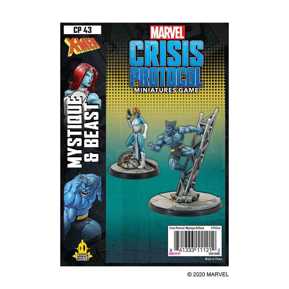 Marvel Crisis Protocol : Mystique and Beast