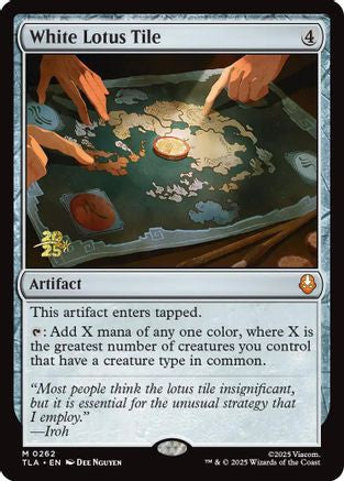 White Lotus Tile (PRE-262) - Prerelease Cards Foil