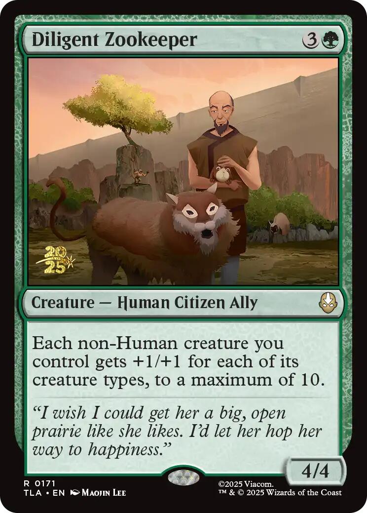 Diligent Zookeeper - 171 - (Prerelease Cards)