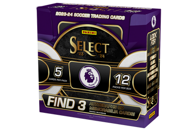 2023/24 Panini Select Premier League Soccer Hobby 12 Box Case