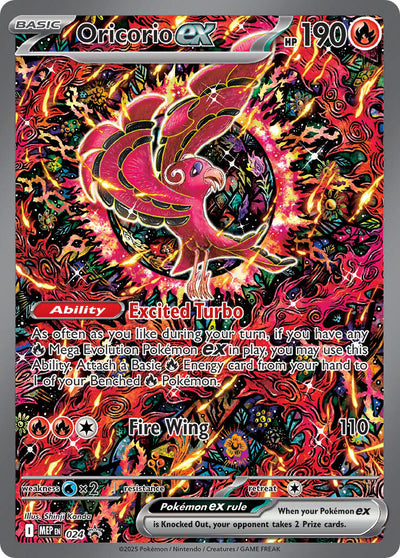 Oricorio ex - 024 - 024 - (ME: Mega Evolution Promo)