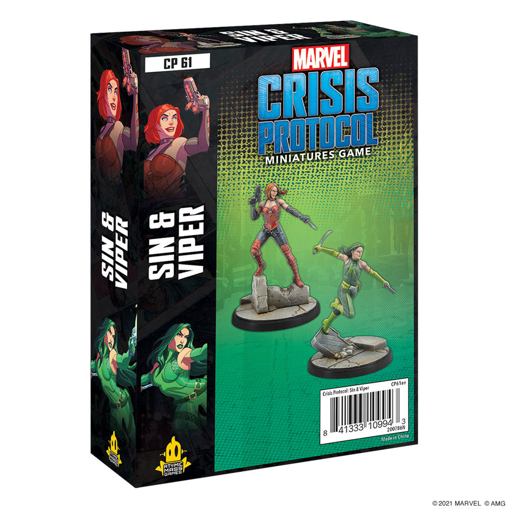 Marvel Crisis Protocol : Sin and Viper