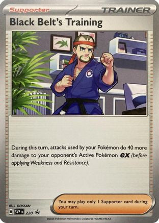 Black Belt's Training 220 220 Sv Scarlet Violet Promo Cards
