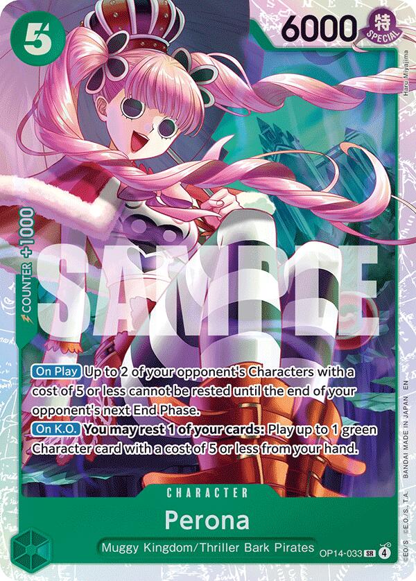 Perona - OP14-033 - (The Azure Sea's Seven)