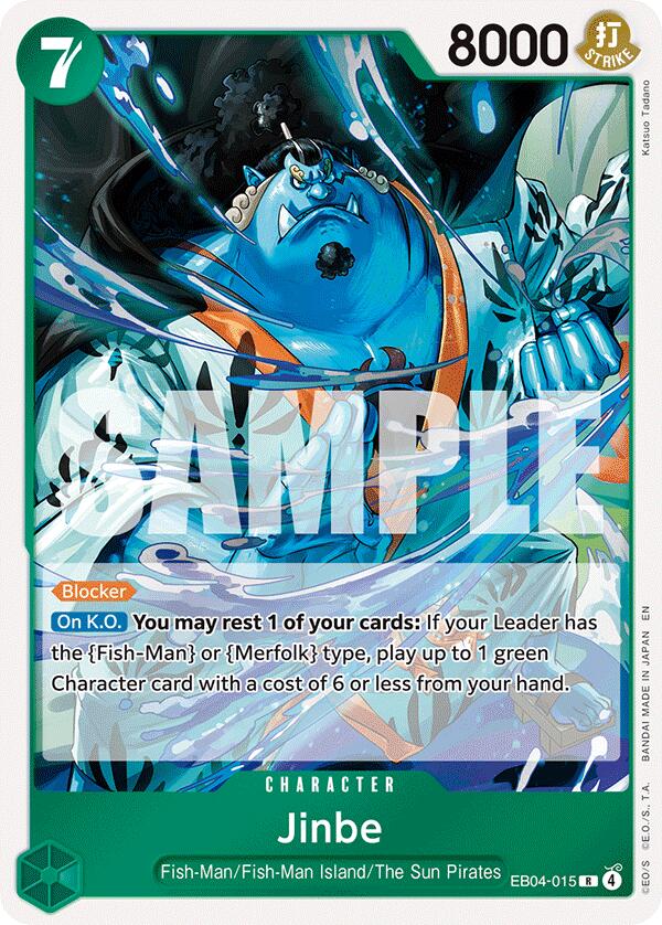 Jinbe - EB04-015 - EB04-015 - (The Azure Sea's Seven)