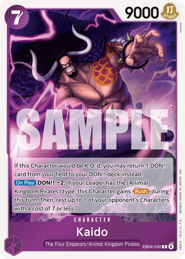 Kaido - EB04-030 - (The Azure Sea's Seven)