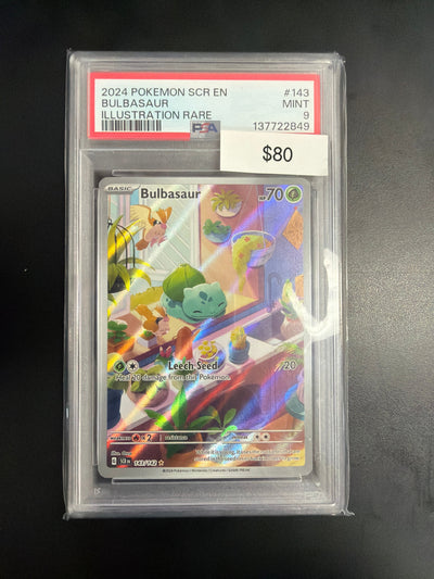 Pokemon Bulbasaur #143 PSA 9