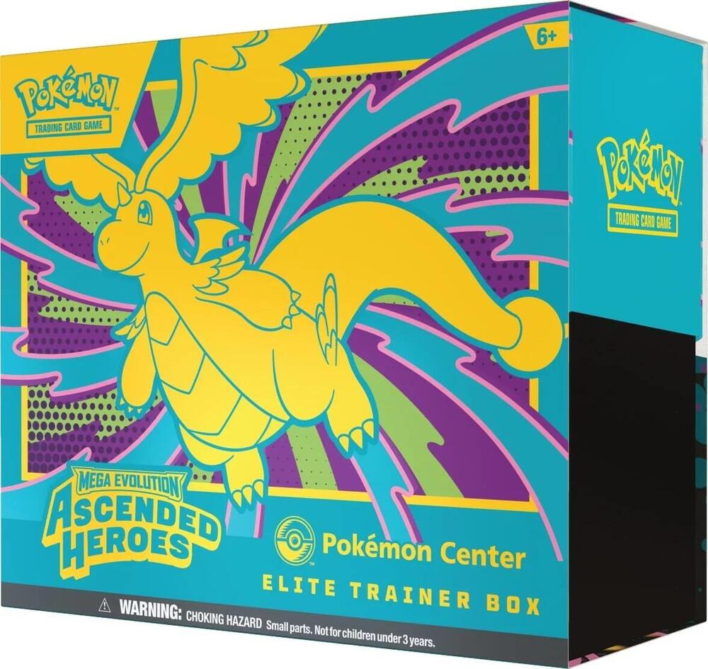Pokémon - Mega Evolution Ascended Heroes - POKEMON CENTER Elite Trainer Box