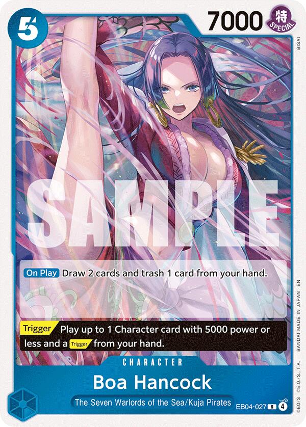 Boa Hancock - EB04-027 - EB04-027 - (The Azure Sea's Seven)