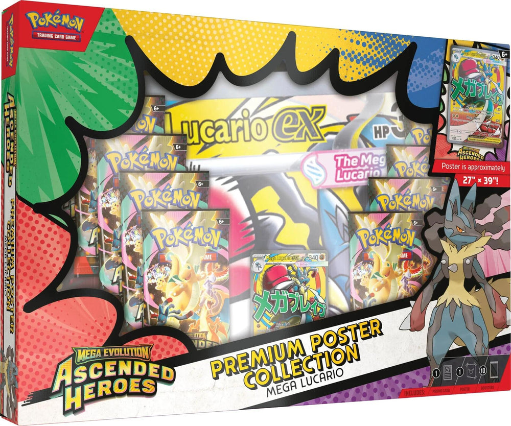 Pokemon TCG: Premium Poster Collection: Mega Lucario