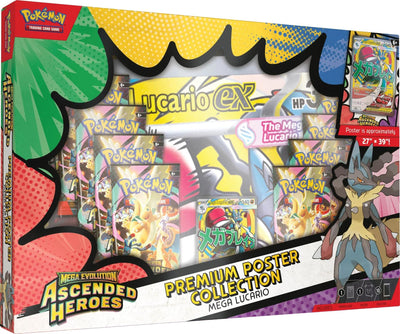 Pokemon TCG: Premium Poster Collection: Mega Lucario