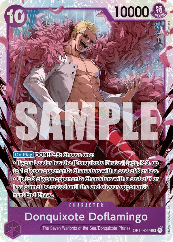 Donquixote Doflamingo - OP14-069 - OP14-069 - (The Azure Sea's Seven)