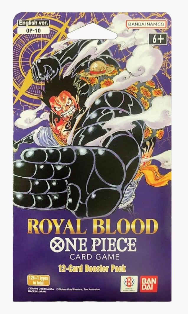 One Piece Card Game: Royal Blood OP-10 Sleeved Booster Pack
