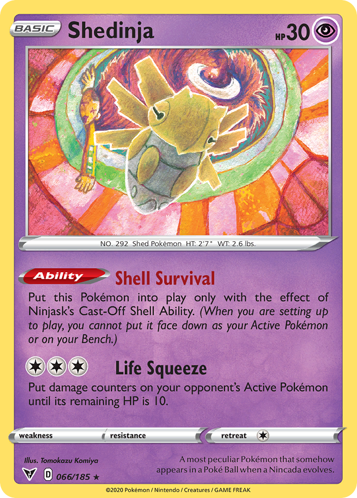 Shedinja 66 185 Vivid Voltage