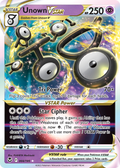 Unown Vstar 66 195 Silver Tempest Holofoil
